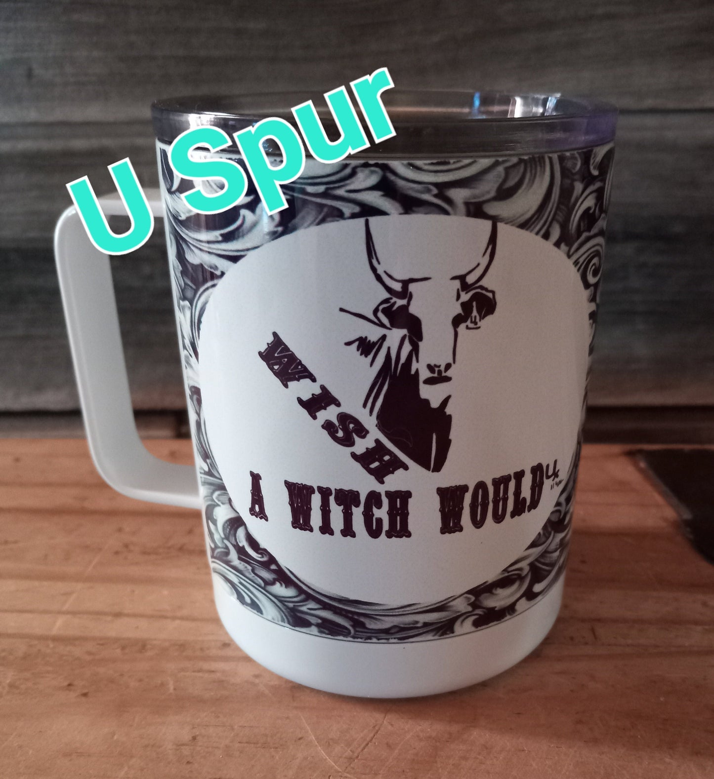 U Spur travel mugs