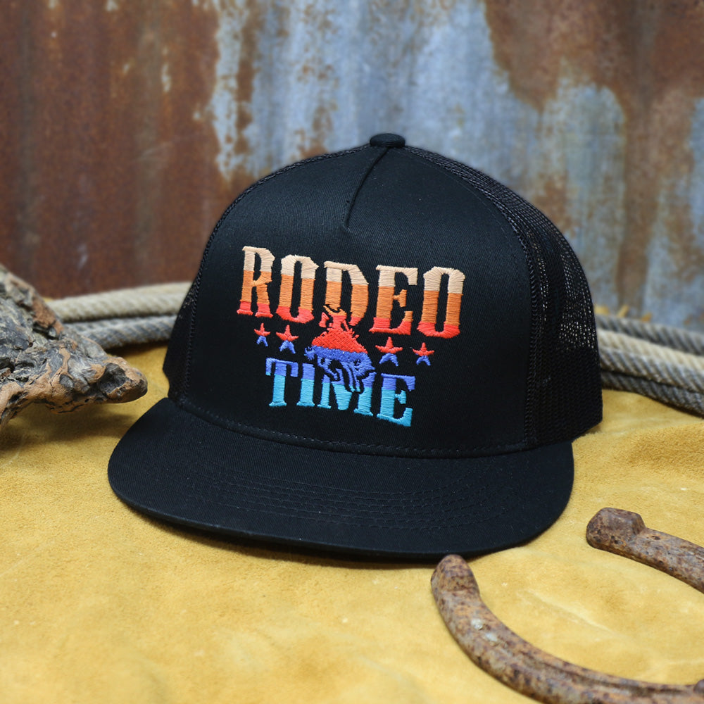 Rodeo Time On The Border Cap