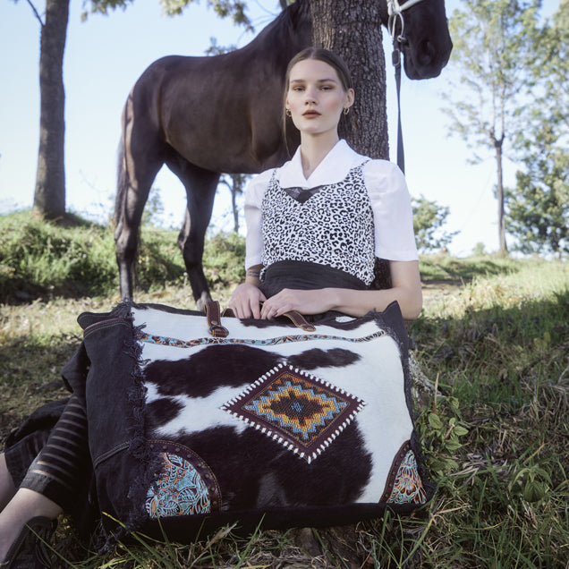 Epiphany Canvas & Hairon Bag