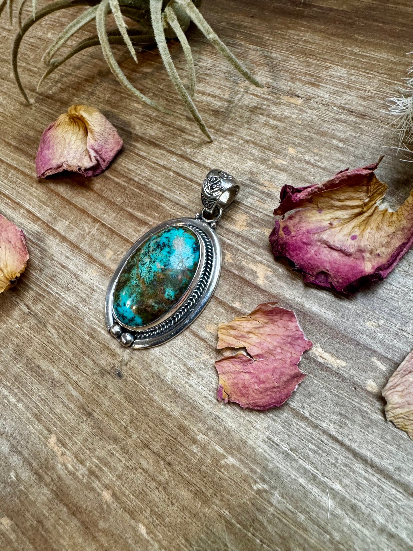 Pendant - Turquoise & Sterling Silver