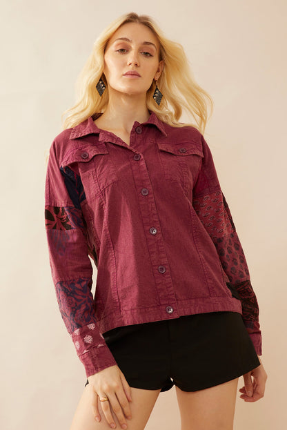 Chimson Trail Patchwork Jacket