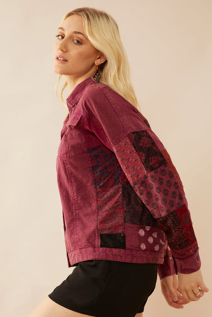Chimson Trail Patchwork Jacket