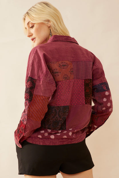 Chimson Trail Patchwork Jacket