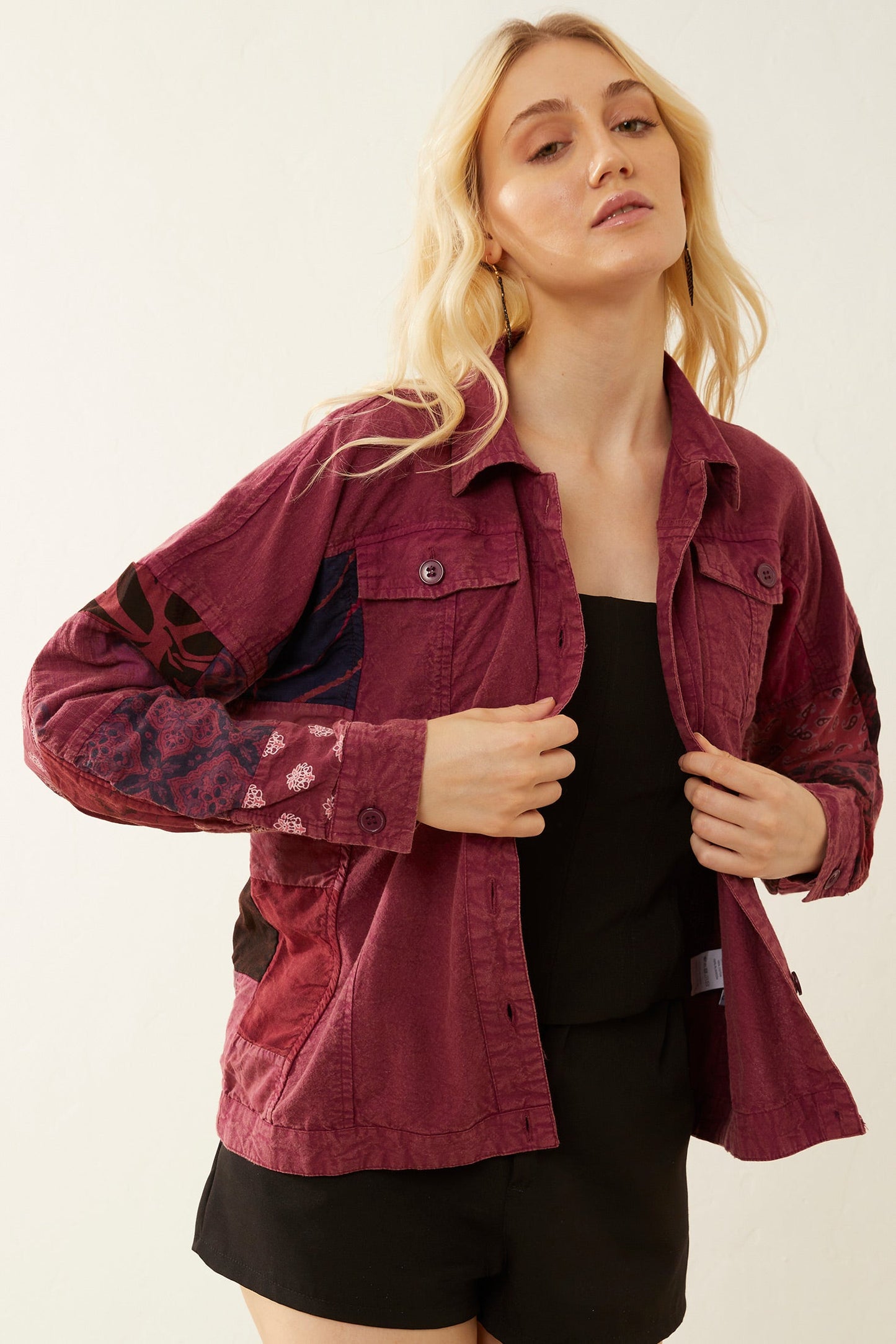 Chimson Trail Patchwork Jacket