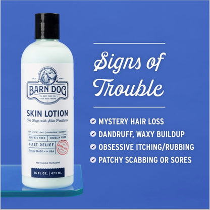 Barn Dog Skin Lotion