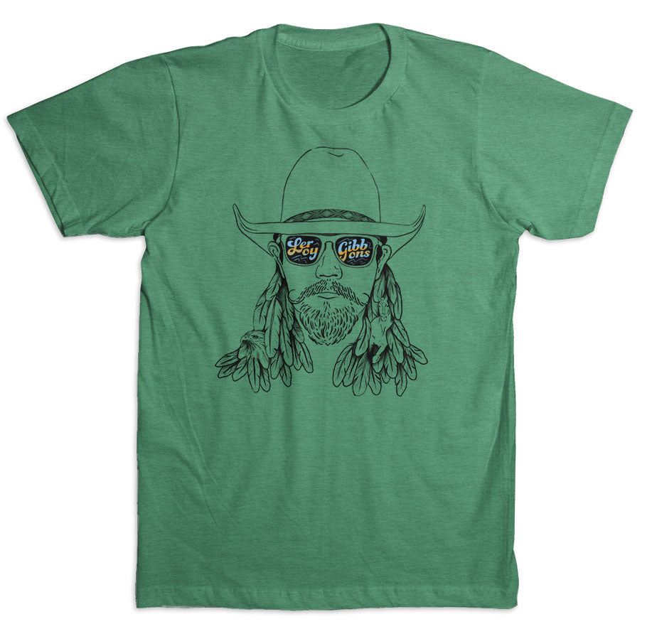 Leroy Portrait Green T