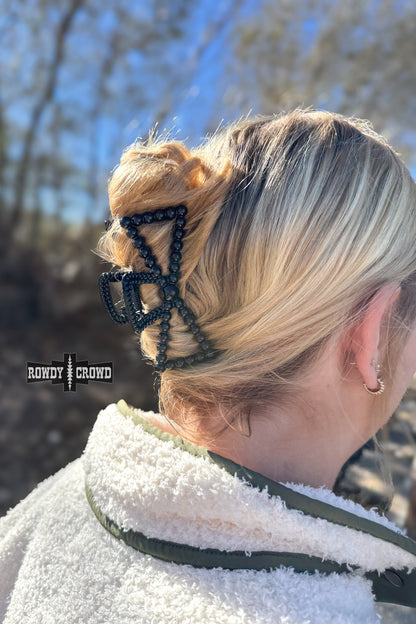 Cowgirl Bow Hair Clip