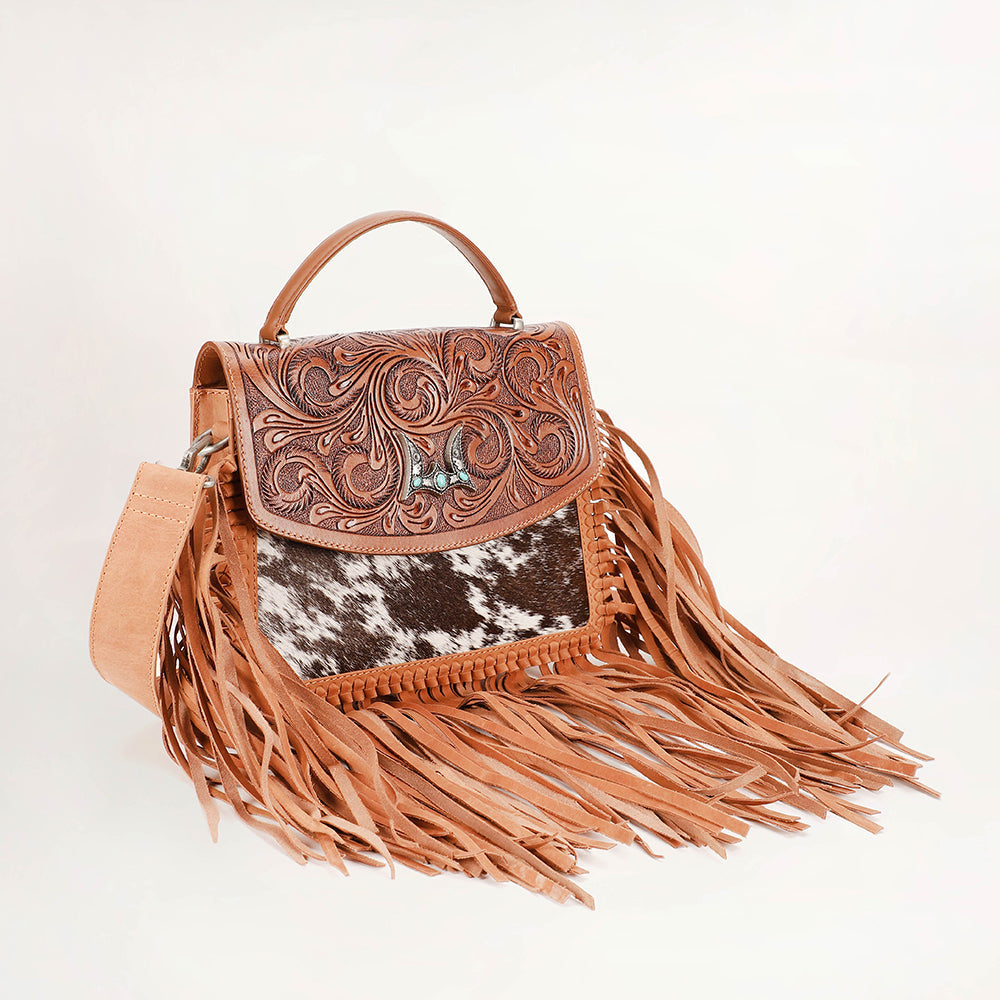 Loyal West Classic Flap Medium Tassle Bag