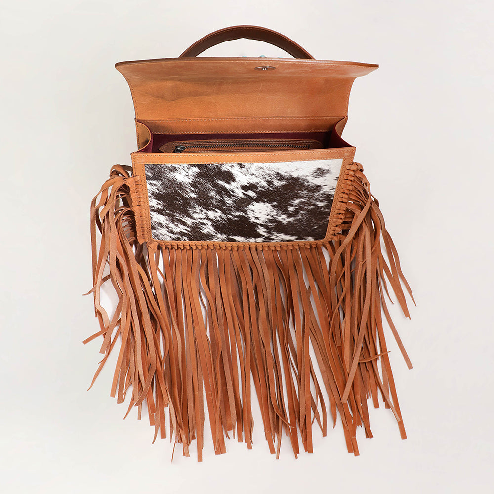 Loyal West Classic Flap Medium Tassle Bag