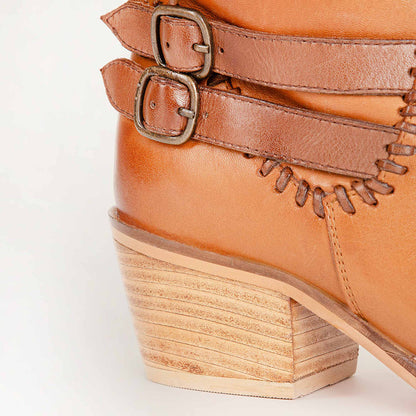 Loyal West Dusty Trail High Boot In Calfskin