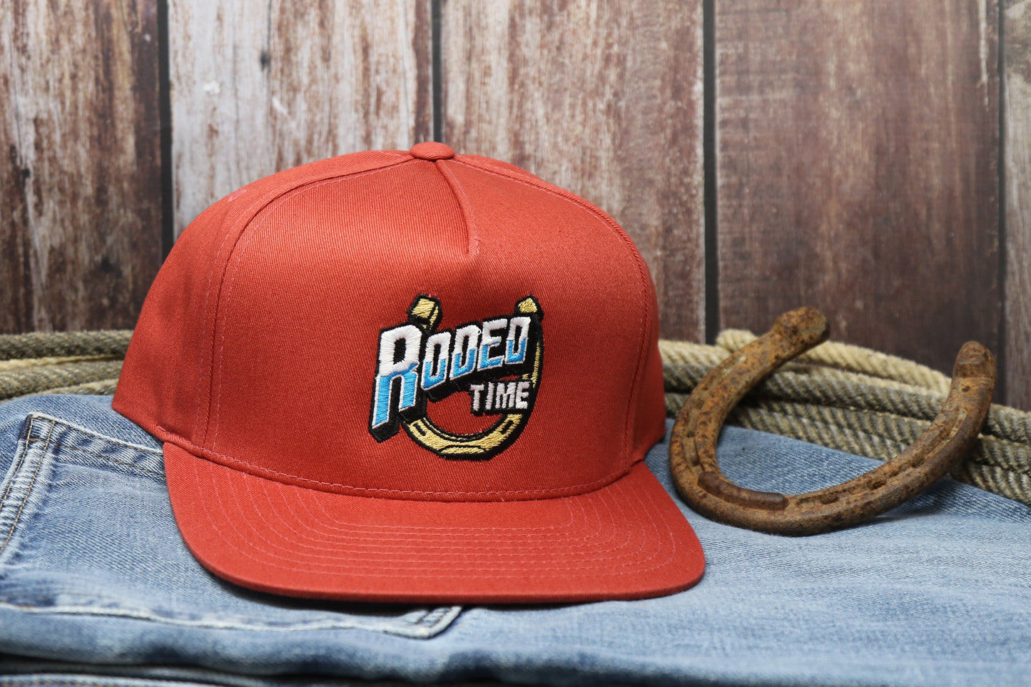 Rodeo Time Horseshoe Cap