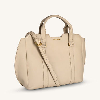 Mira & Moss Sabine Crossbody Bag - Light Taupe