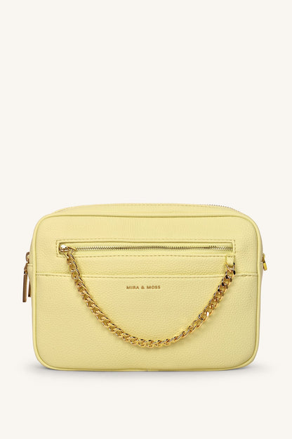 Mira & Moss Calista Crossbody Bag - Lemon Cream
