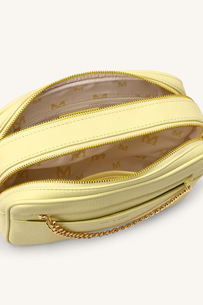 Mira & Moss Calista Crossbody Bag - Lemon Cream