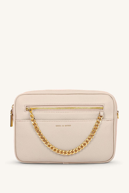 Mira & Moss Calista Crossbody Bag - Light Taupe