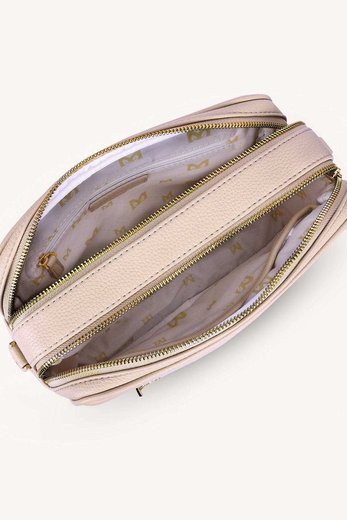 Mira & Moss Calista Crossbody Bag - Light Taupe