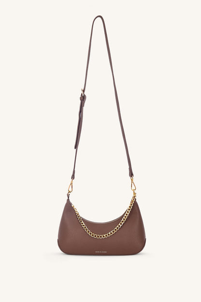 Mira & Moss Elowen Chain Shoulder Bag - Tan