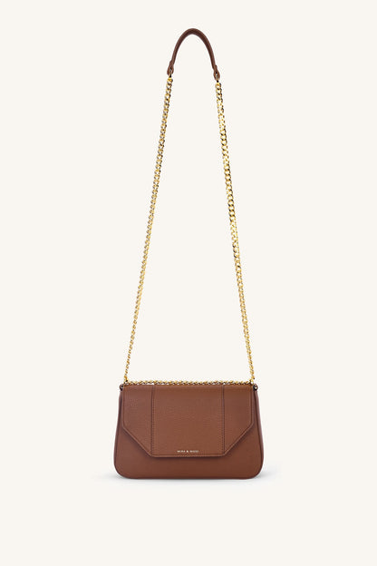 Mira & Moss Aveline Flap Crossbody - Caramel