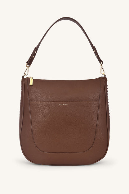 Mira & Moss Talia Shoulder Bag - Toffee