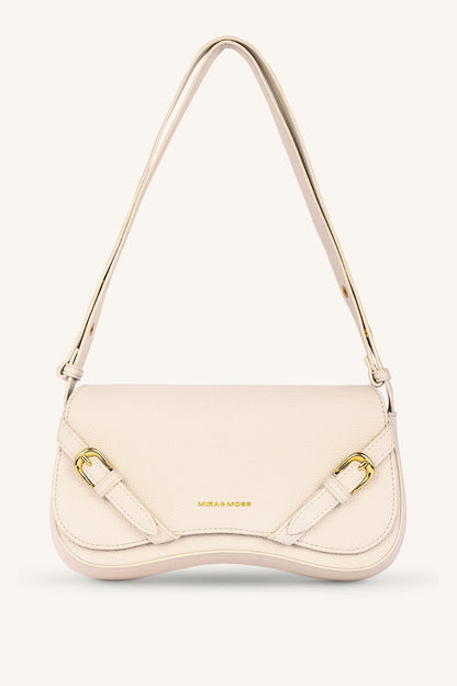 Mira & Moss Clara Shoulder Bag - Opal White