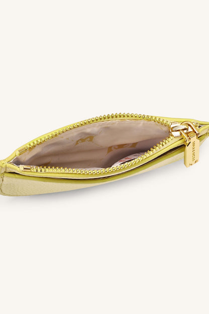 Mira & Moss Wristlet Pouch - Butter Yellow