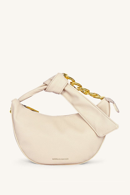 Mira & Moss Solene Chain Shoulder Bag - Pearl Mist