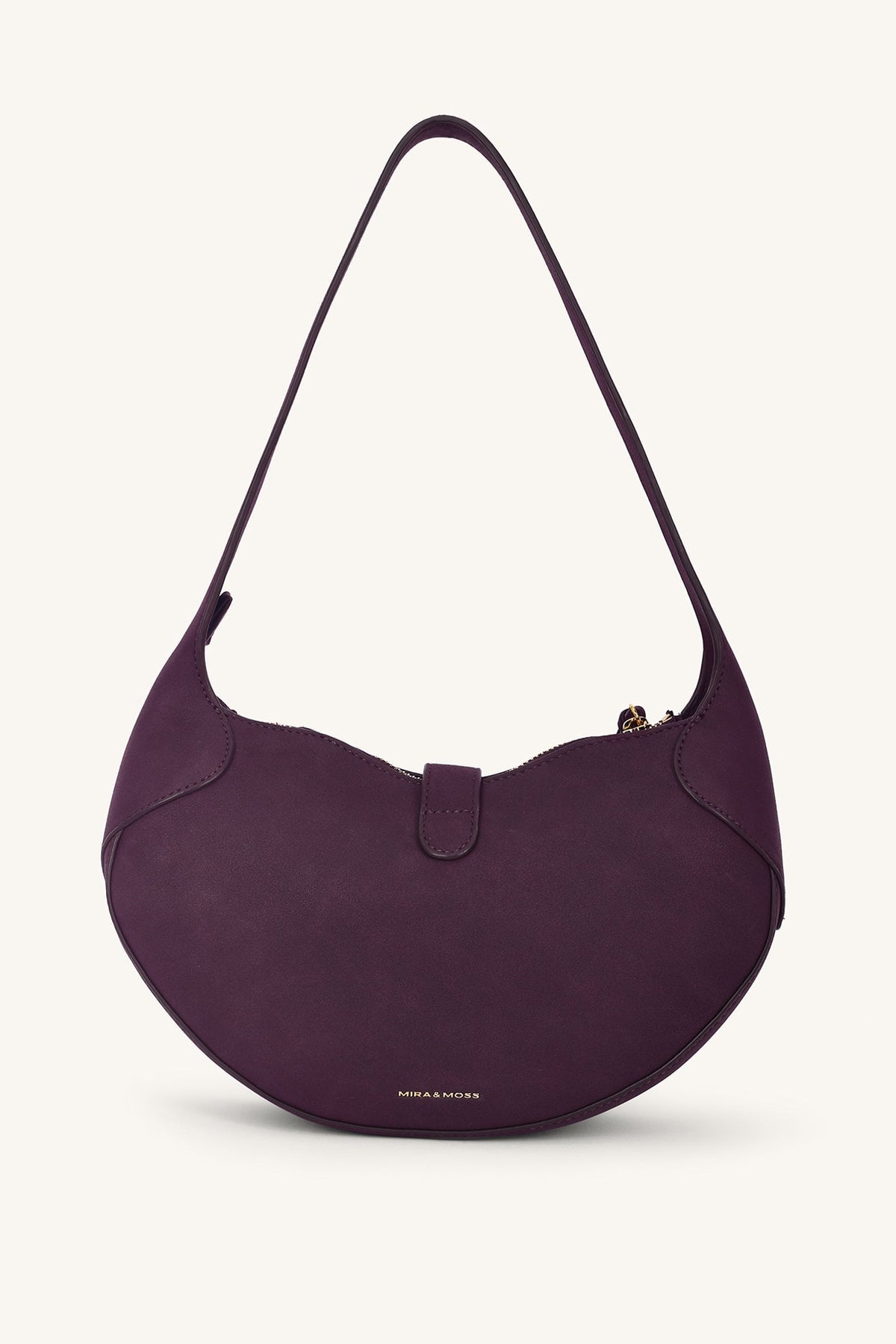 Mira & Moss Ravenne Studded Shoulder Bag - Garnet