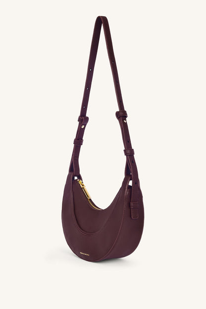Mira & Moss Esme Luna Shoulder Bag - Claret