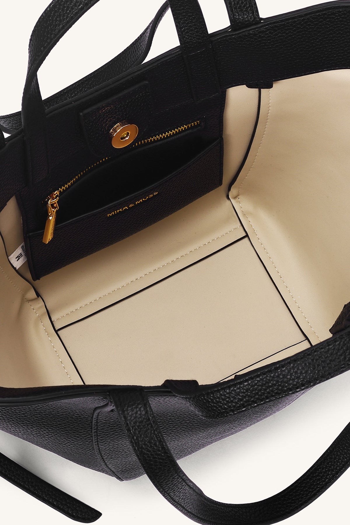 Mira & Moss Valencia Wing Tote - Noir