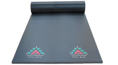 6x9 Portable Stall Mat Kit Grey