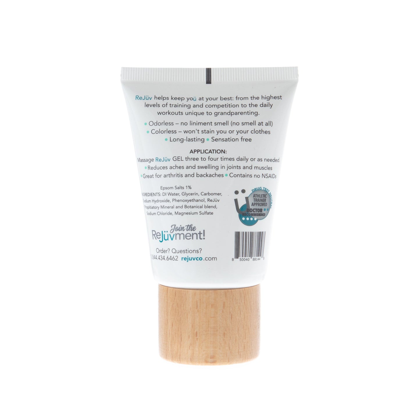 ReJüv™ Gel | 125 % Strength Menthol-Free Relief by Draw It Out®