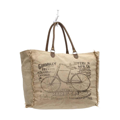 "American By-Cycle" Weekender Bag