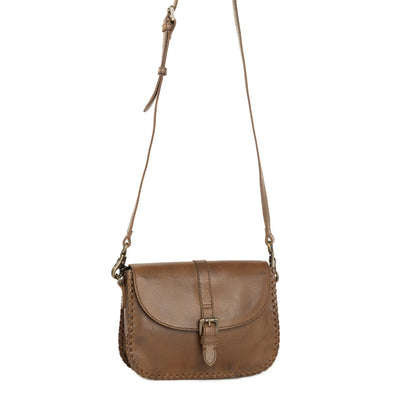 Summerset Vista Leather bag in Bourbon