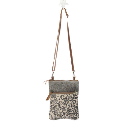 Leaf Pattern Small & Cross Body Bag