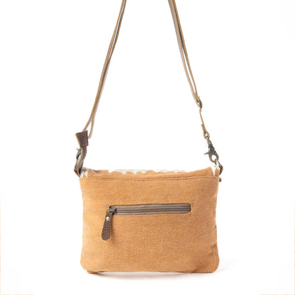 Myra Rose Canyon Sling Bag for Women – Adjustable Strap Everyday Crossbody with Tribal Embroidery