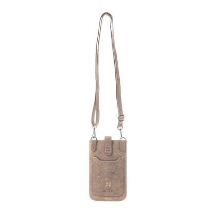 Golden Canyon Cell Phone Bag In Camel