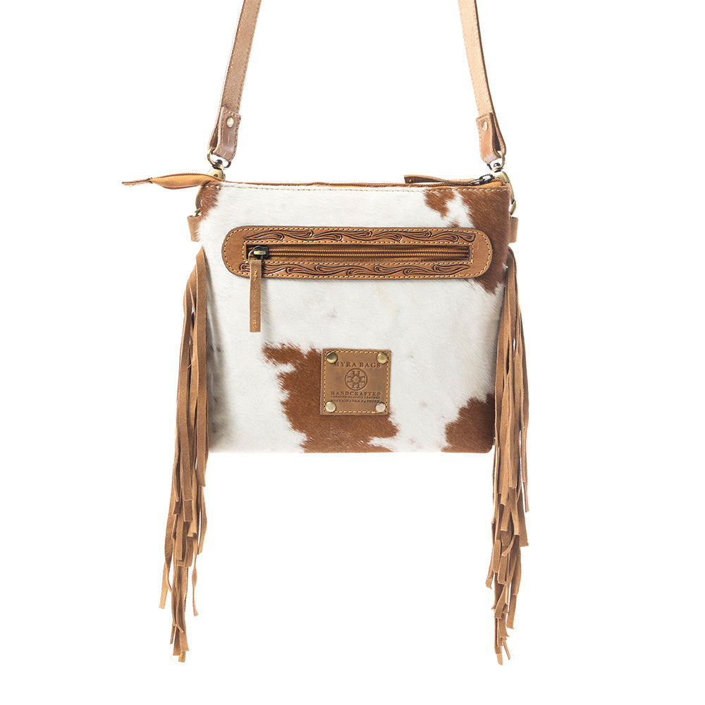 Western Meadows Crossbody Bag In Brown