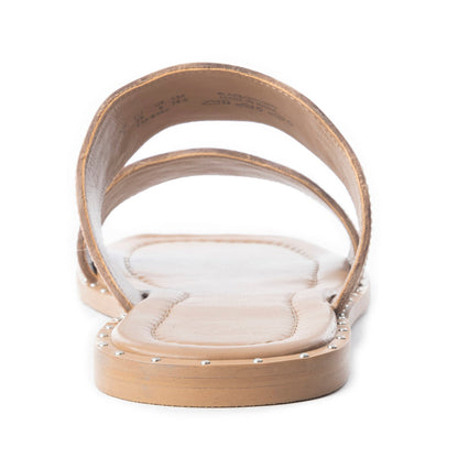 Santa Fe Daisy Slides In Black & Brown