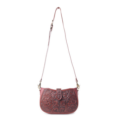 Wildflowers of the Prairie Bag In Red