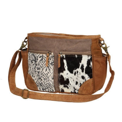 Two Tone - Two Design Messenger Bag