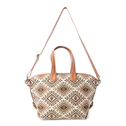 Bloomin' Ember Weekender Bag in Tribal Tan