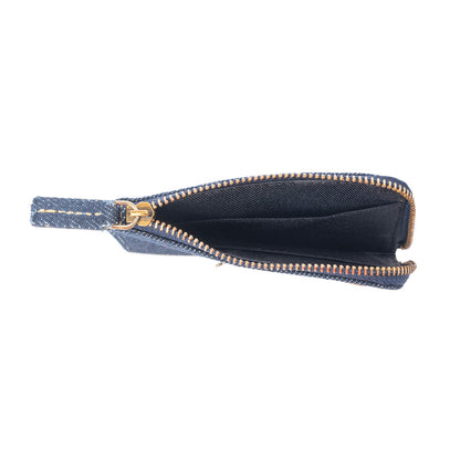 Myra Nava Indigo Credit Card Holder in Vintage Denim
