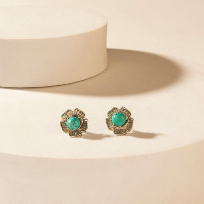Myra Moonbeam Earrings Set in Silver Shine