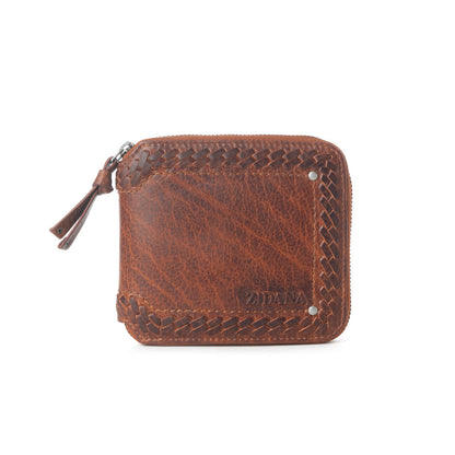 Myra Zidana Dante Men's Veg Tanned Leather Wallet in Sierra Copper