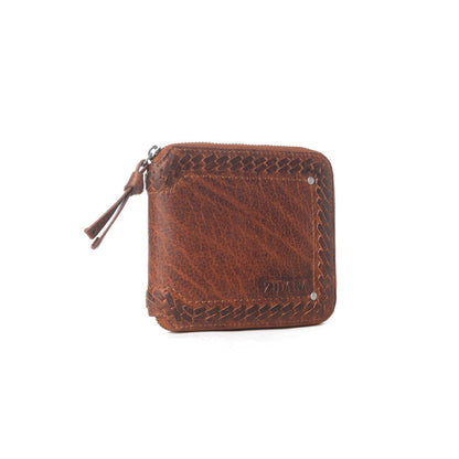 Myra Zidana Dante Men's Veg Tanned Leather Wallet in Sierra Copper