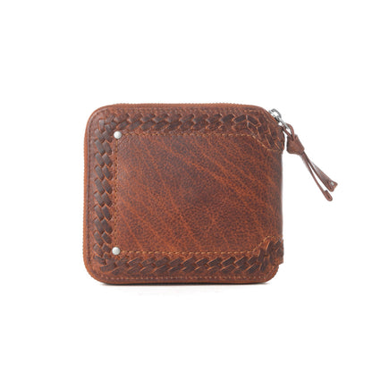 Myra Zidana Dante Men's Veg Tanned Leather Wallet in Sierra Copper