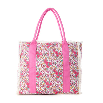 Myra Shoreline Weekender Bag with Beach Mat in Sage Rose
