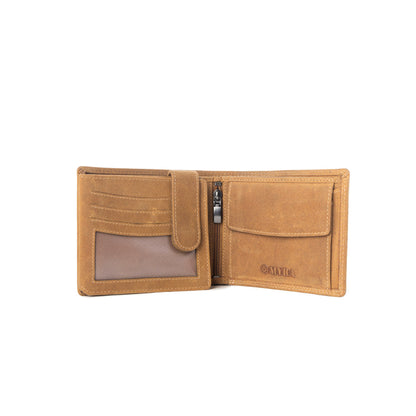 Myra Ridgetown Trail Men's Wallet In Camel