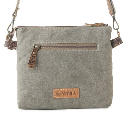 Myra Inkwild Vintage Crossbody Bag for Women in blue with fringe detail