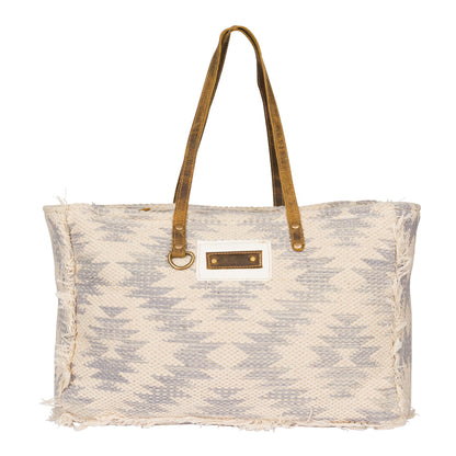 Shades of White Weekender Bag